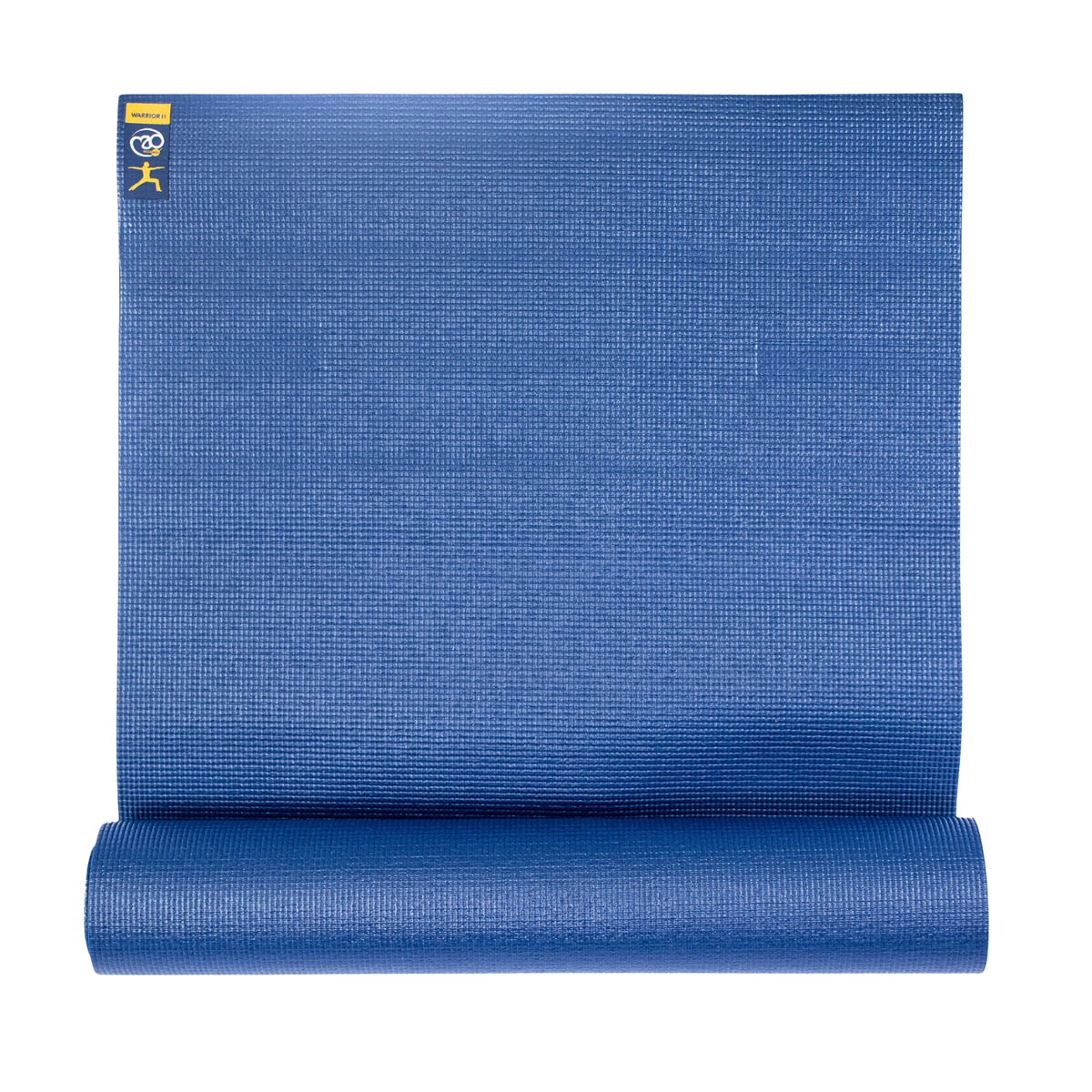 Fitness Mad Warrior II Yoga Mat 4mm - Dark Blue DARK BLUE OS Exercise & Fitness Fitness Mad