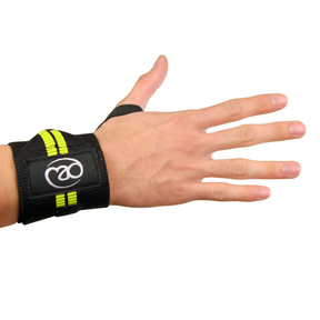 Fitness Mad Weight Lifting Wrist Support Wrap - Black/Red Supports & Braces Fitness Mad