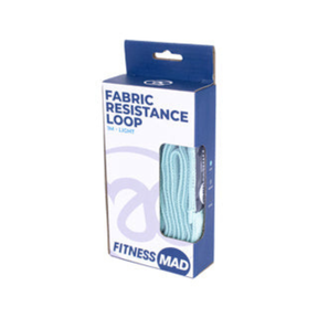 Fitness Mad Fabric Resistance Loop Light - Turquoise Exercise & Fitness Fitness Mad