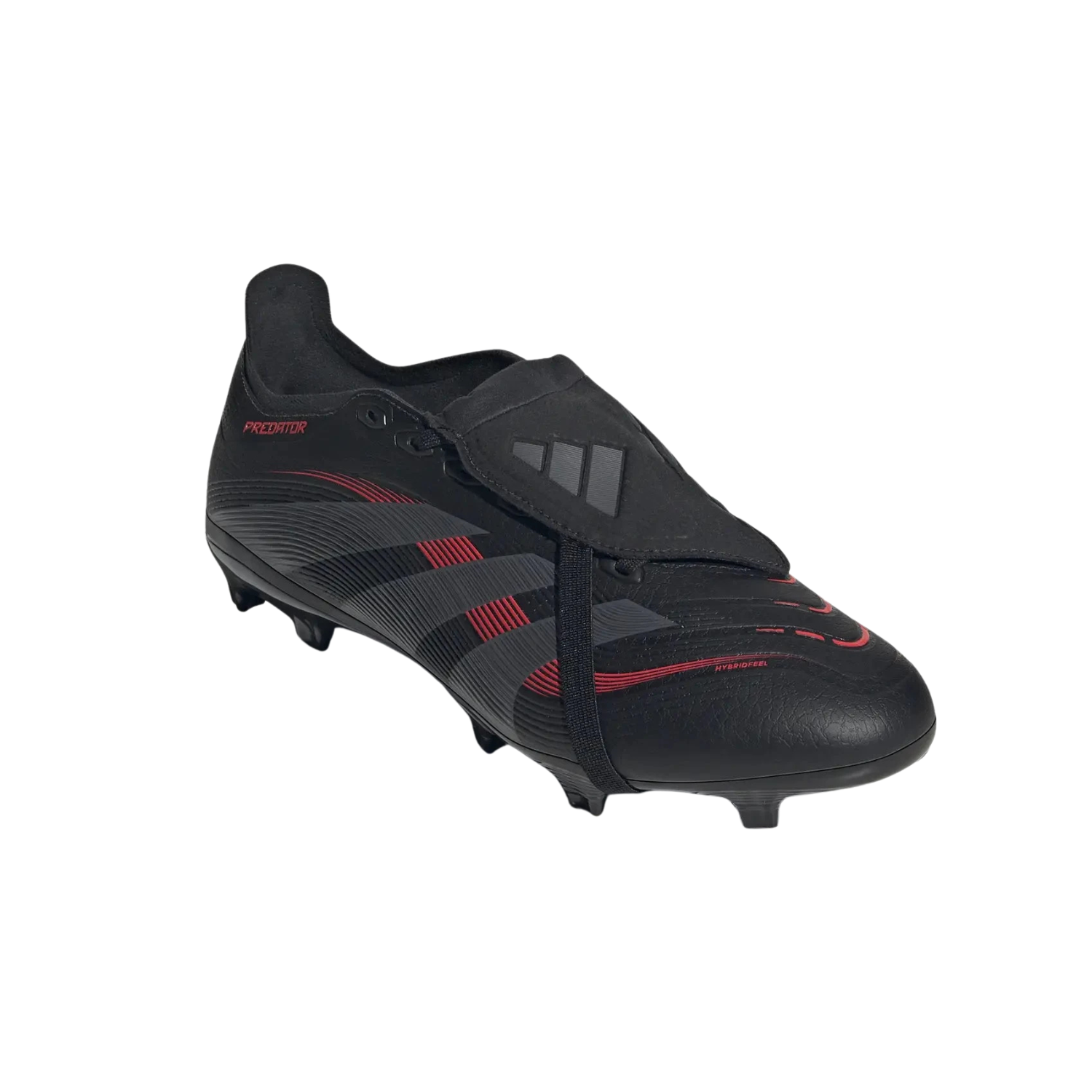 Adidas Predator League FT FG/MG Football Boots - Core Black/Red Football Boots adidas