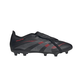 Adidas Predator League FT FG/MG Football Boots - Core Black/Red Core Black Grey Four Lucid Red Football Boots adidas