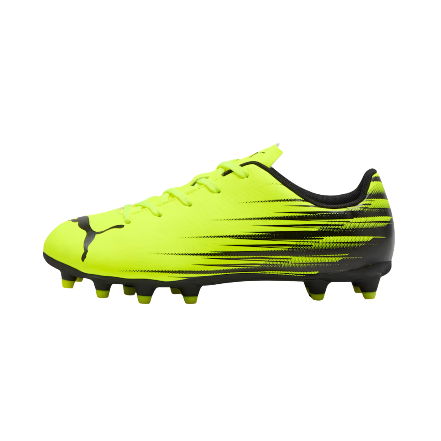 Puma Attacanto II FG/AG Football Boots Junior - Yellow Alert/ Black Yellow Alert Black Football Boots Puma