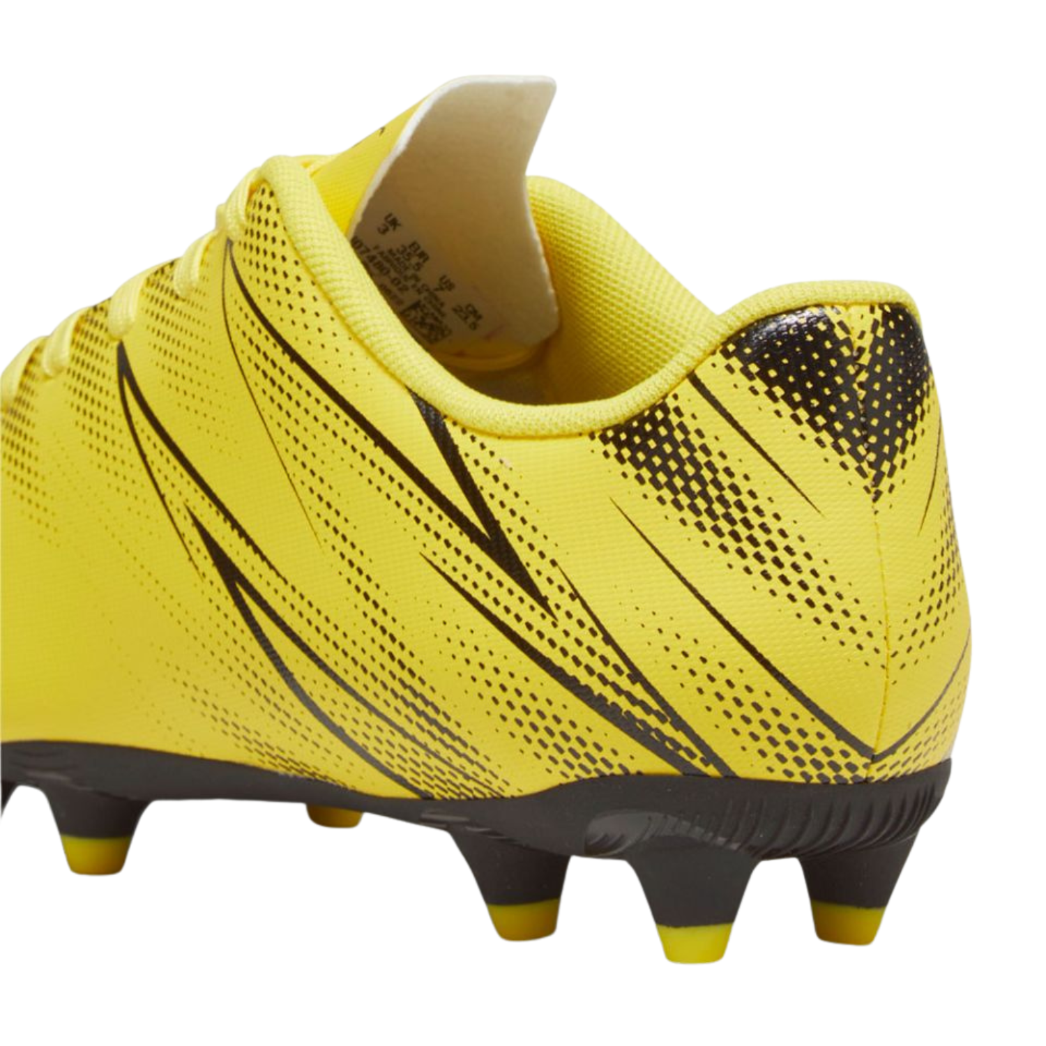 Puma Attacanto FG/AG Football Boots Junior - Yellow Blaze/ Puma Black Football Boots Puma