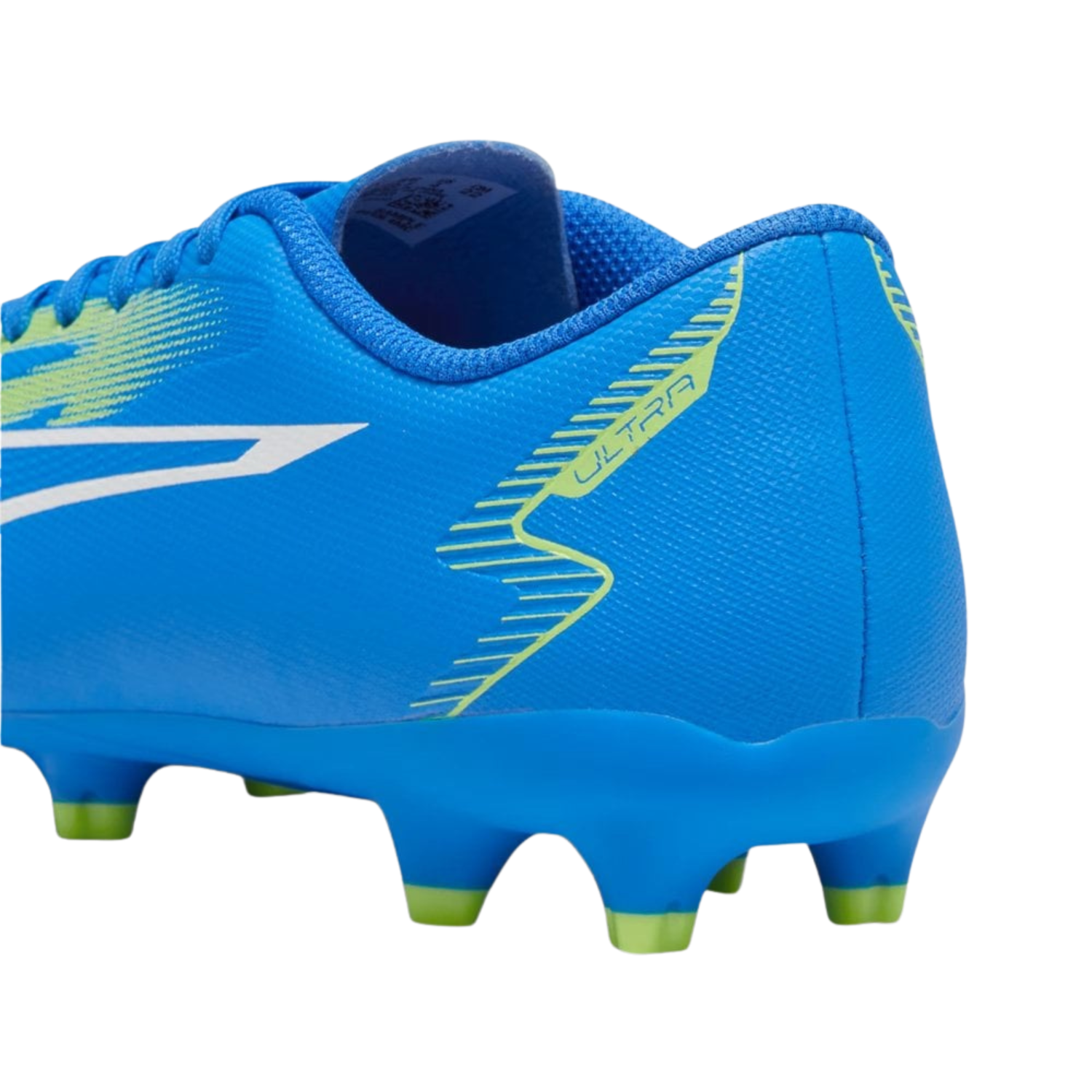 Puma Ultra Play FG/AG Football Boots Junior - Ultra Blue/ White/ Pro Green Football Boots Puma