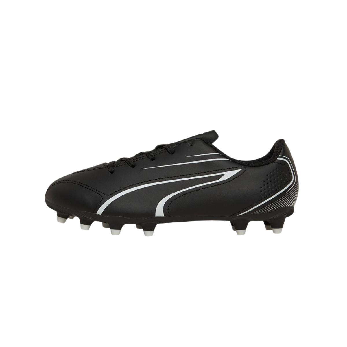 Puma Victoria FG/AG Football Boots Junior - Puma Black/ White 10748601 PUMA BLACK PUMA WHITE Football Boots Puma