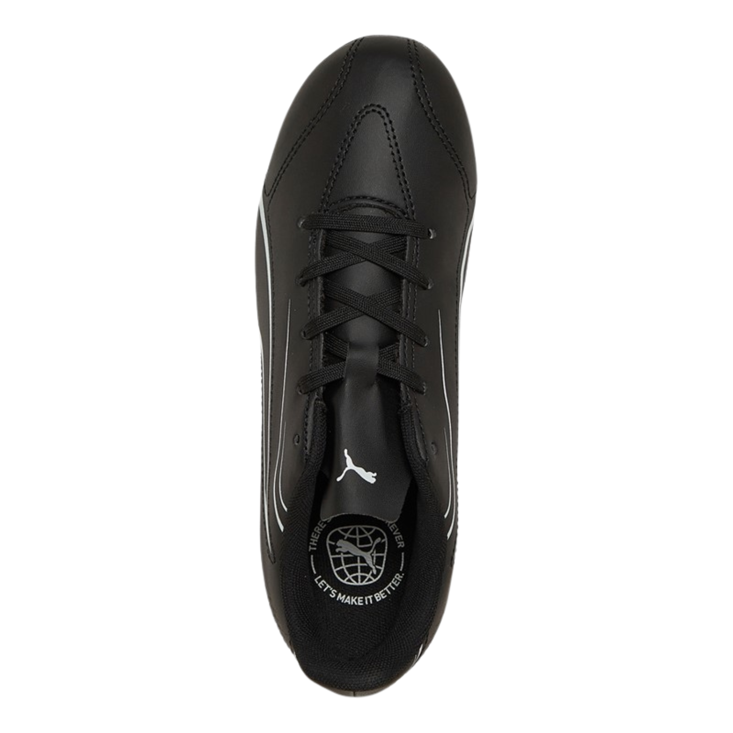 Puma Victoria FG/AG Football Boots Junior - Puma Black/ White 10748601 Football Boots Puma