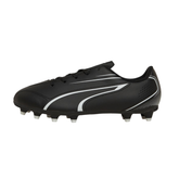 Puma Victoria FG/AG Football Boots Unisex - Puma Black/ White 10748301 PUMA BLACK PUMA WHITE Football Boots Puma