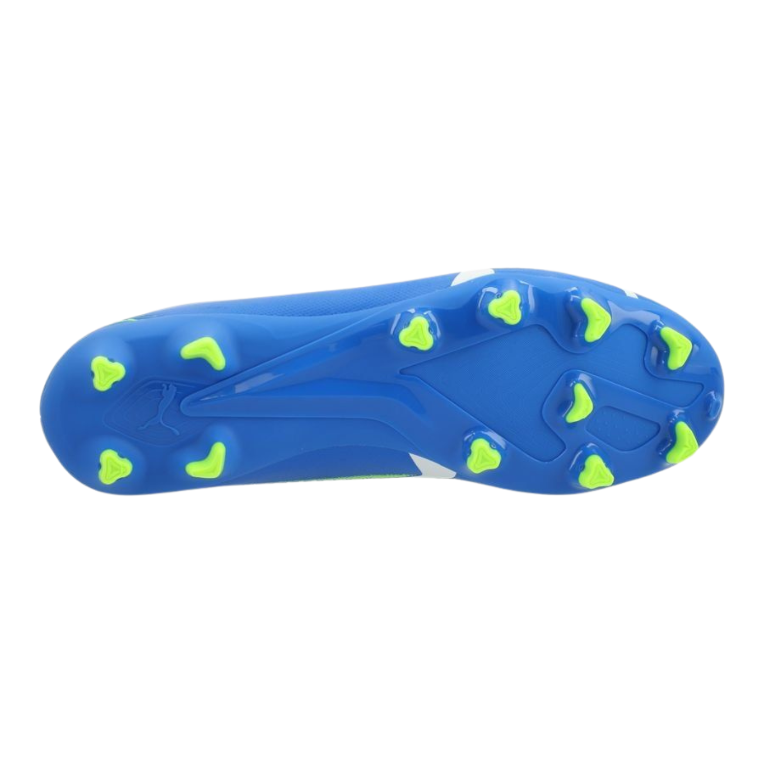 Puma Ultra Play FG/AG Football Boots Unisex - Ultra Blue/ White/ Pro Green Football Boots Puma