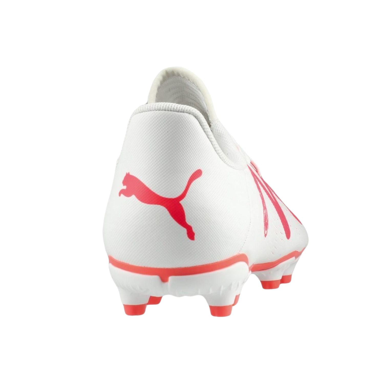 Puma Future Play FG/AG Football Boots Junior - Puma White/Fire Orchid (10738801) Football Boots Puma