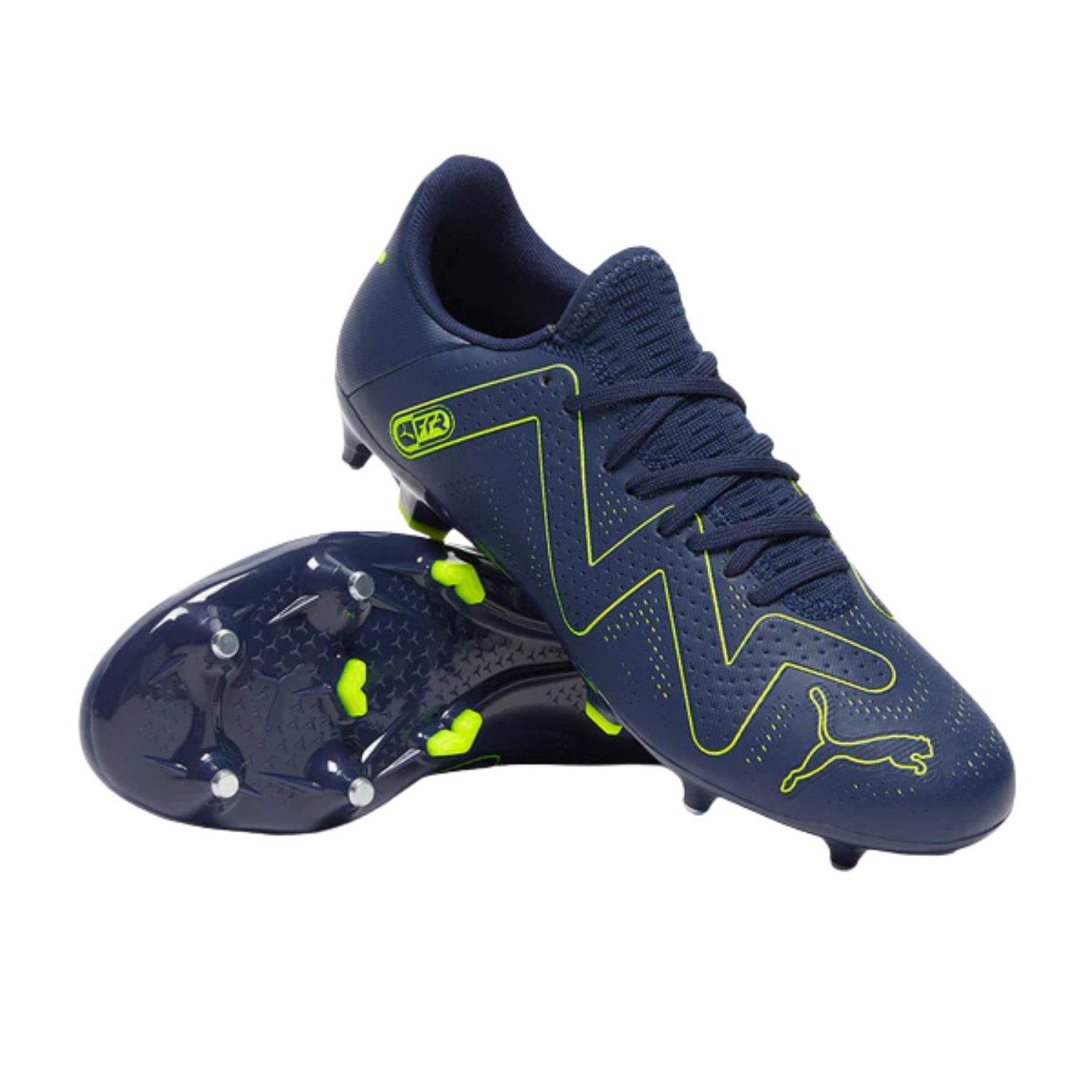 Puma Future Play MxSG Football Boots Unisex - Persian Blue/ Pro Green 10737603 Football Boots Puma