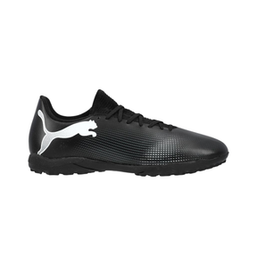 Puma Future 7 Play TT Football Shoe Unisex - Puma Black/White 107726 by Puma