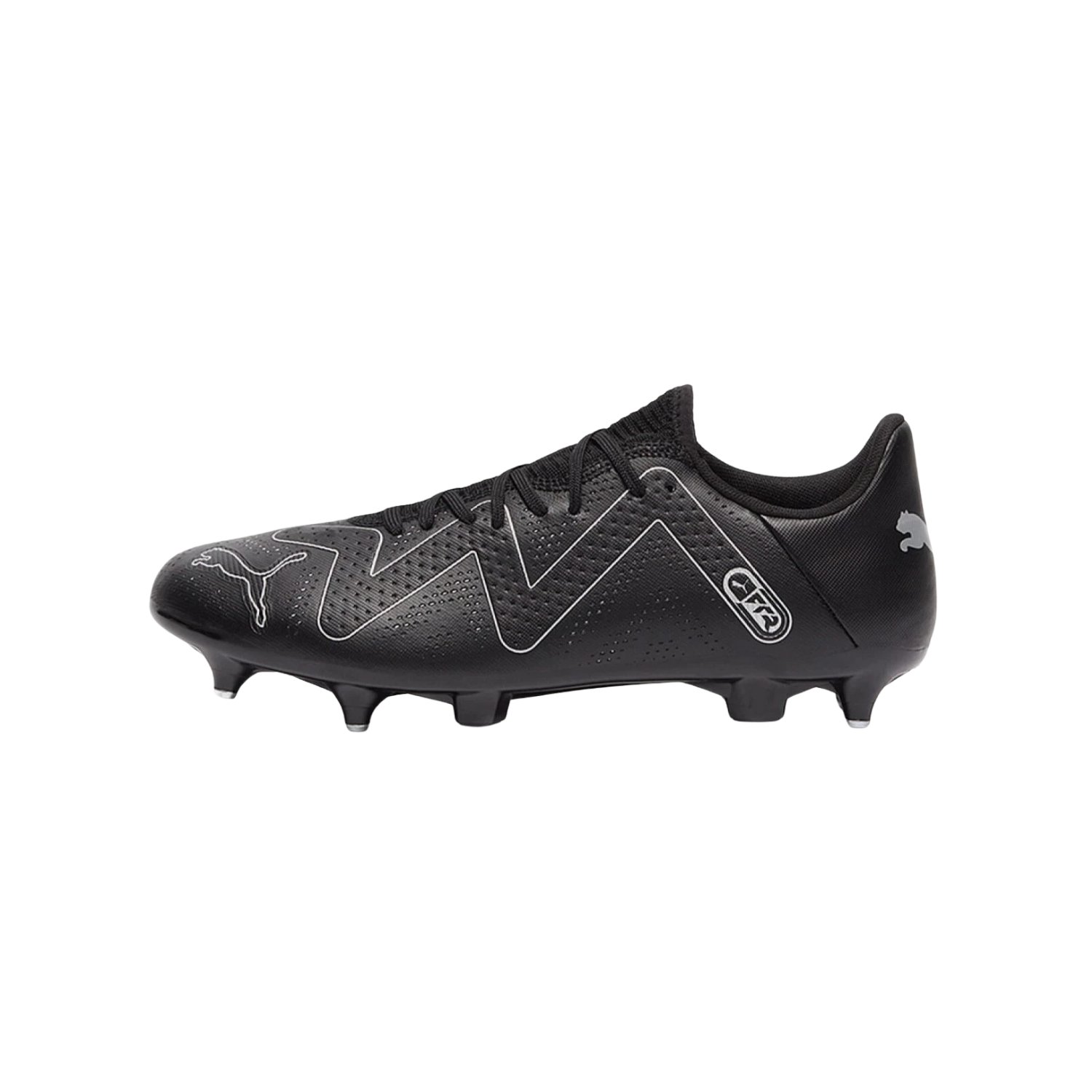 Puma Future Play MxSG Football Boots Unisex - Black/Silver Black Silver Football Boots Puma