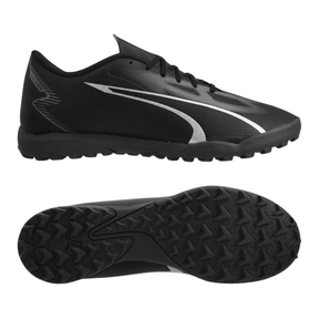 Puma Ultra Play TT Turf Football Shoes Unisex - Puma Black/Asphalt (107528-02) by Puma