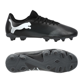 Puma Future 7 Play FG/AG Football Boots Junior - Puma Black/ White 107734 Football Boots Puma