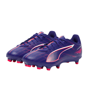 Puma Ultra 5 Play FG/AG Football Boots Unisex - Lapis Lazuli/ Puma White/ Sunset Glow 107689 by Puma
