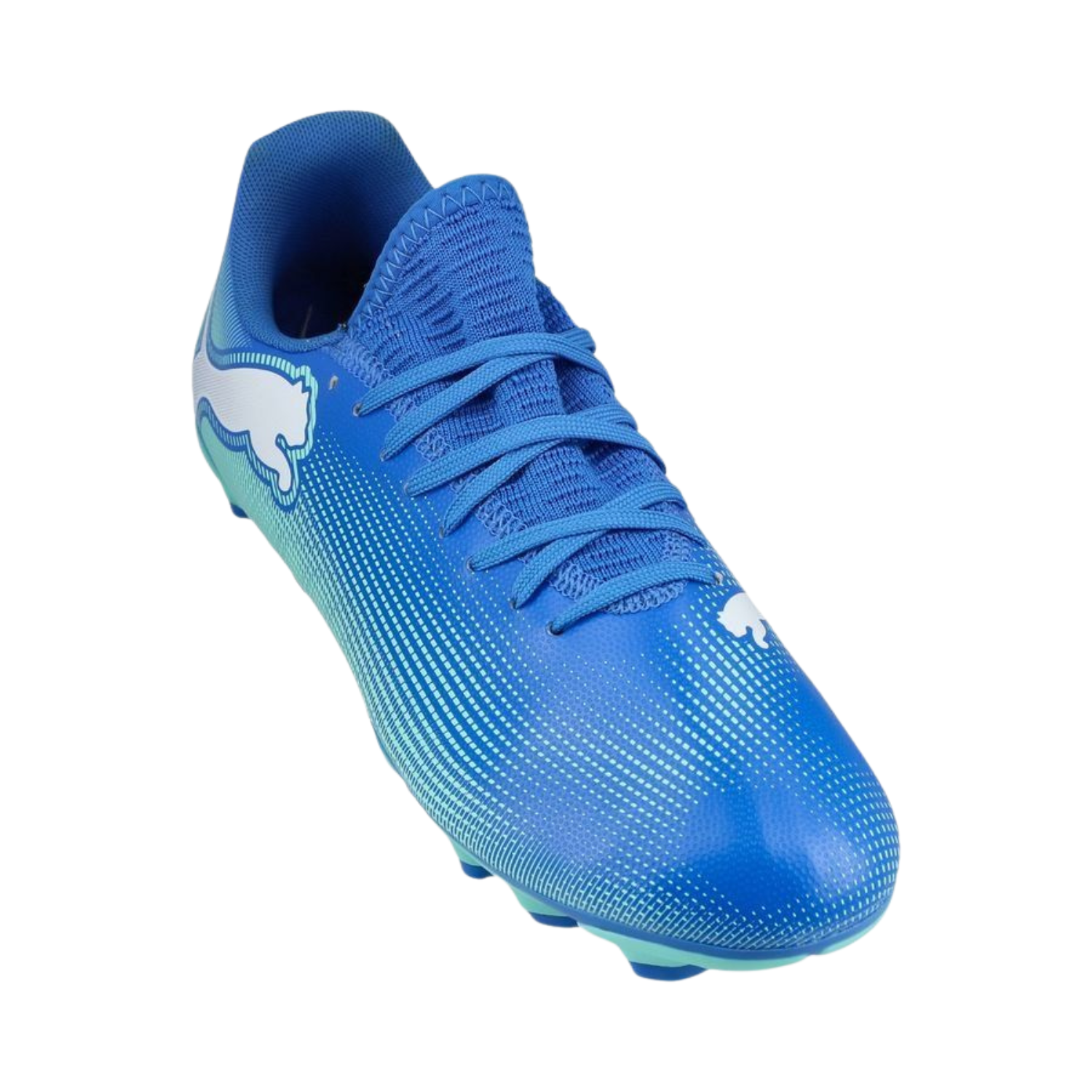 Puma Future 7 Play FG/AG Football Boots Unisex - Hyperlink Blue/Mint/Puma White (107939) by Puma