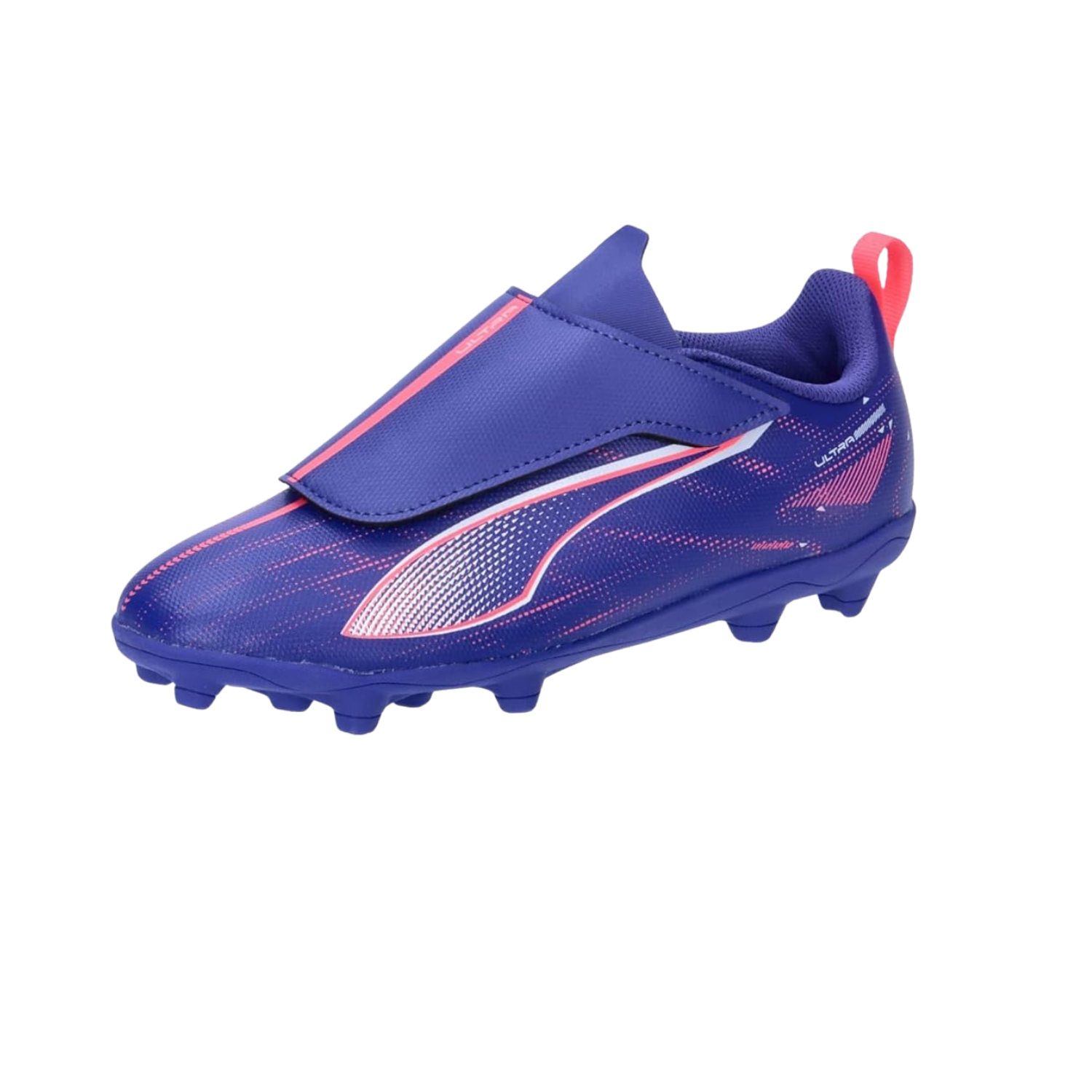 Puma Ultra 5 Play V FG/AG RB Football Boots Junior - Lapis Lazuli/ Puma White/ Sunset Glow 107914-01 by Puma