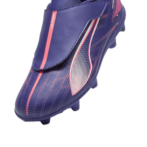 Puma Ultra 5 Play V FG/AG RB Football Boots Junior - Lapis Lazuli/ Puma White/ Sunset Glow 107914-01 by Puma
