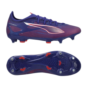 Puma Ultra 5 Play MXSG Football Boots Unisex - Lapis Lazuli/ Puma White/ Sunset Glow 107904 Football Boots Puma