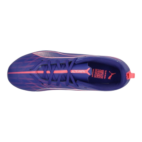 Puma Ultra 5 Play FG/AG Football Boots Junior - Lapis Lazuli/ Puma White/ Sunset Glow 107695 by Puma
