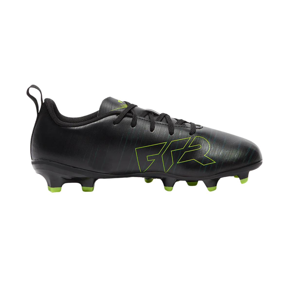 Puma Future 8 Play FG/AG Football Boots Unisex - Puma Black/Fizzy Light/Green Terrain 10862202 Football Boots Puma