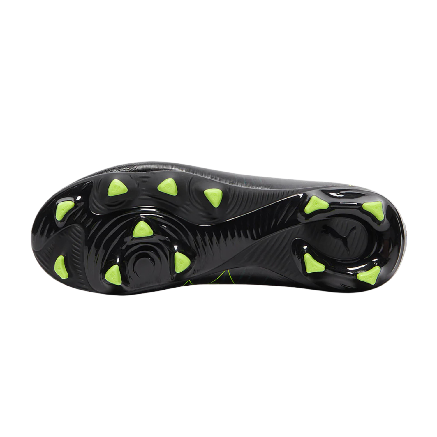 Puma Future 8 Play FG/AG Football Boots Unisex - Puma Black/Fizzy Light/Green Terrain 10862202 by Puma