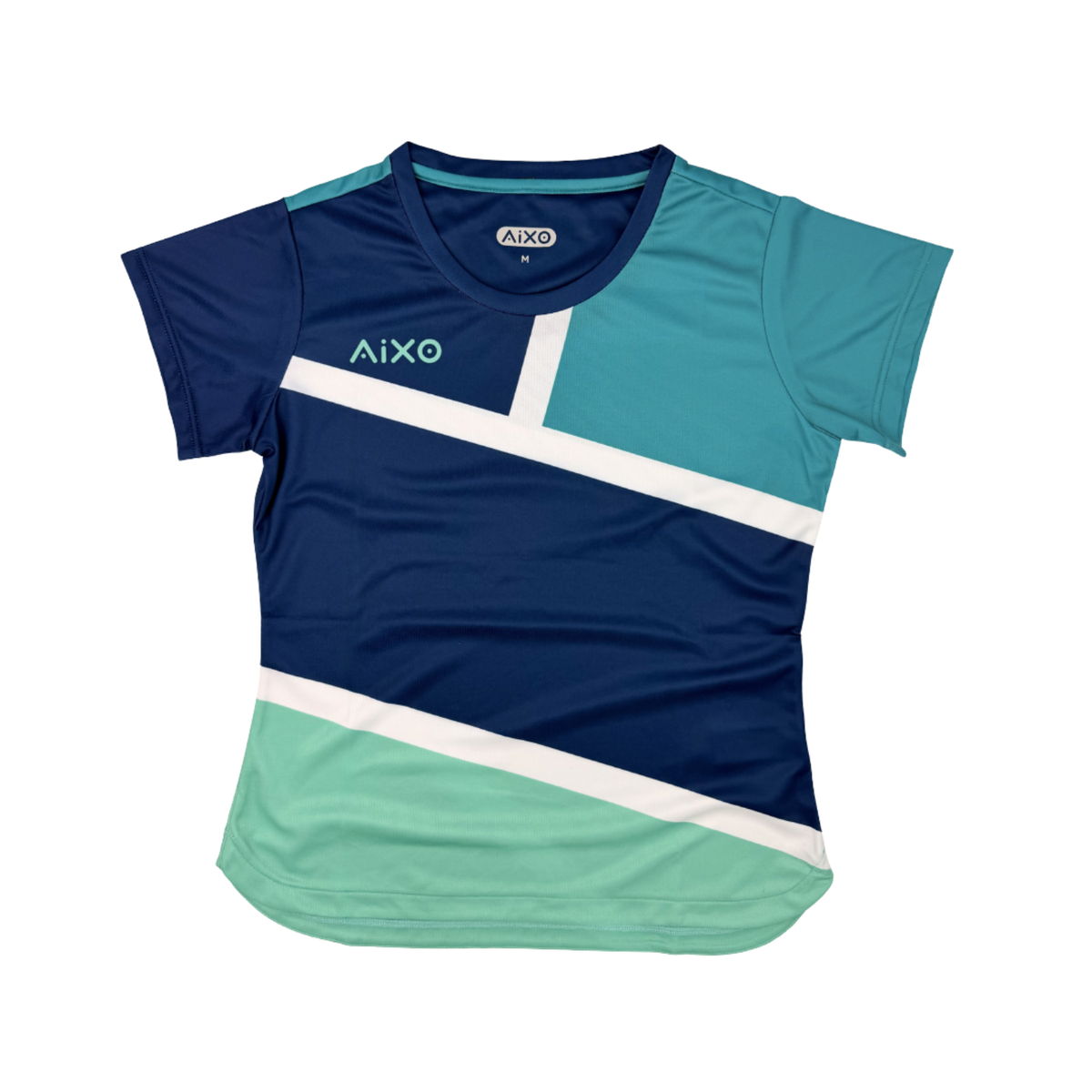 AIXO Court Womens T-Shirt - Navy by Aixo