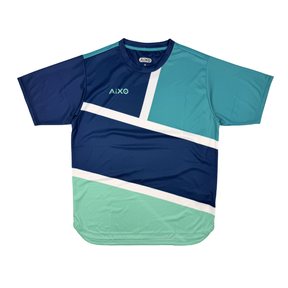 AIXO Court Mens T -Shirt - Navy by Aixo