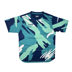 AIXO Abstract Mens T-Shirt - Navy by Aixo
