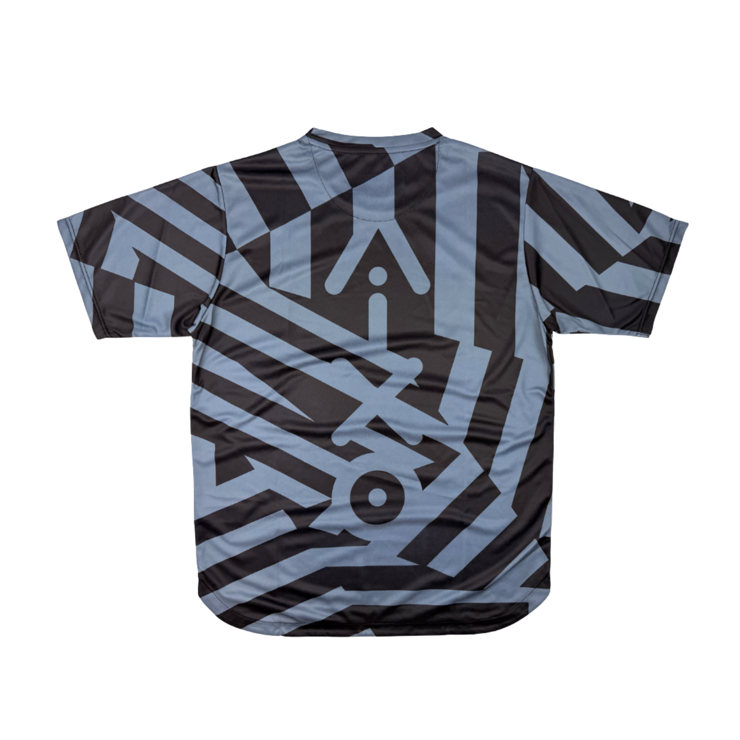 AIXO Chaos Camo Mens T-Shirt - Slate by Aixo
