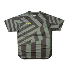 AIXO Chaos Camo Mens T-Shirt - Khaki by Aixo