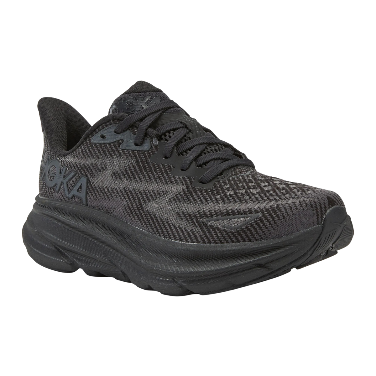 Hoka Clifton 9 Running Shoes Women - Black by Hoka