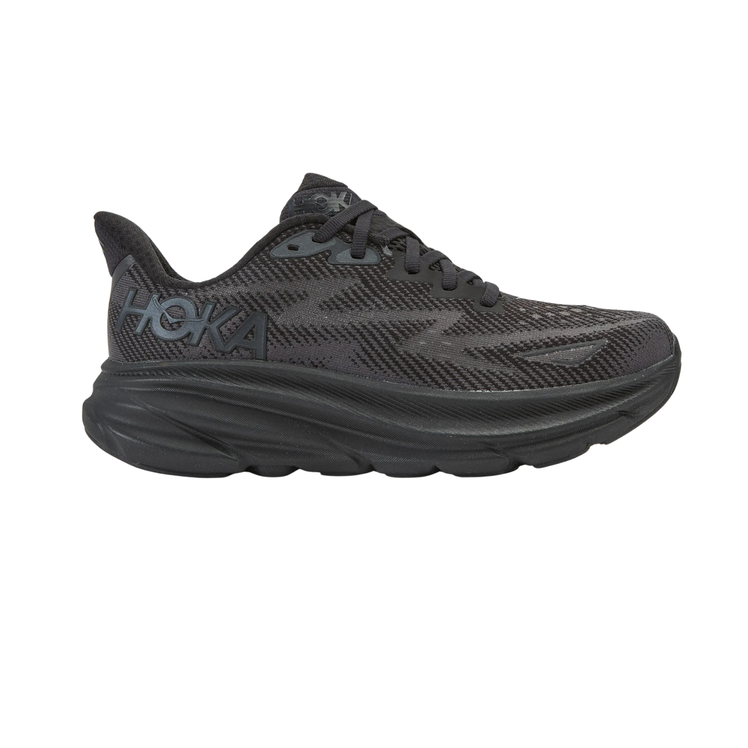 Hoka Clifton 9 Running Shoes Women - Black by Hoka