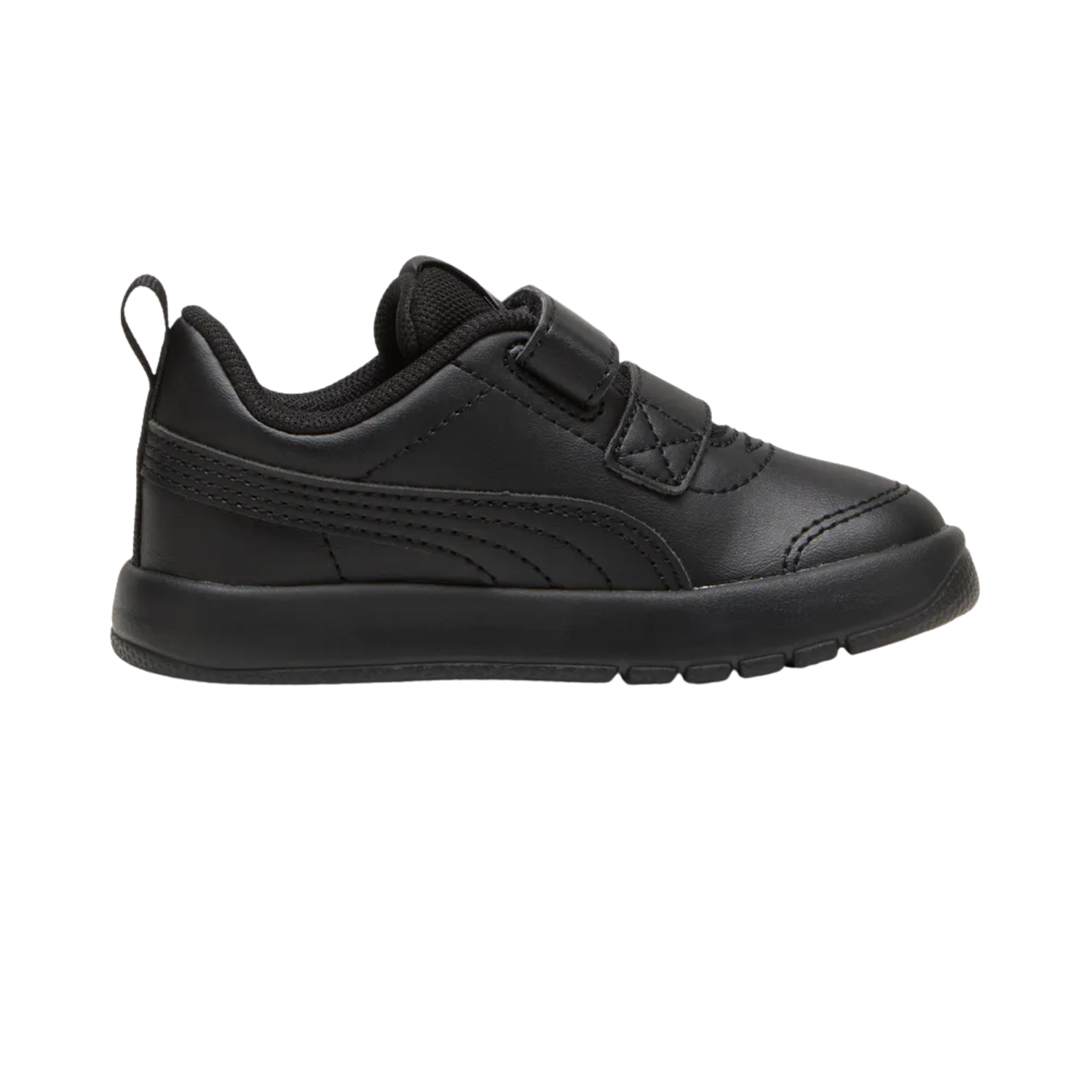 Puma Courtflex V3 Shoe Kids - Black/Cast Iron 31025201 by Puma