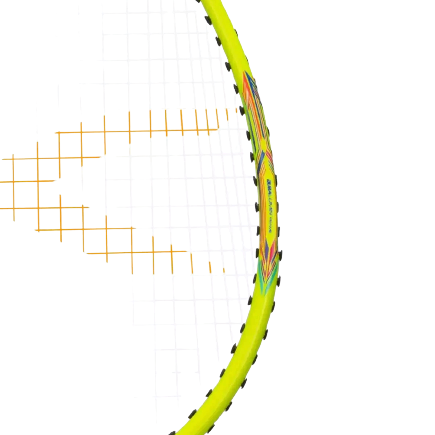 Hundred Powertek 200 2U Badminton Racket - Neon Green by Hundred