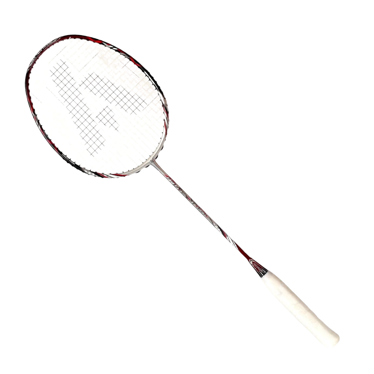 Ashaway Superlight 7 Hex Badminton Racket - Silver/Red by Ashaway