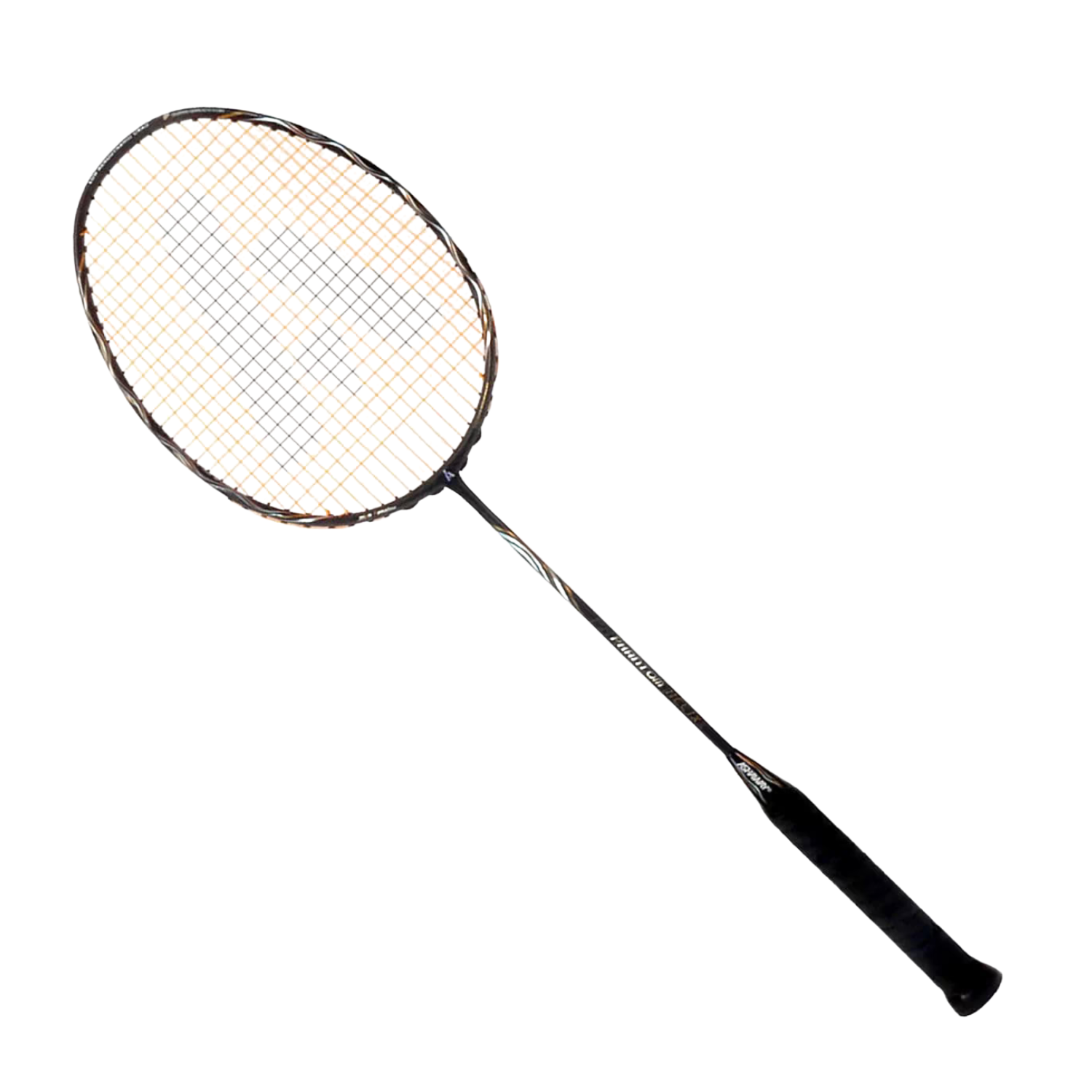 Ashaway Phantom Helix Badminton Racket - Black/Gold by Ashaway