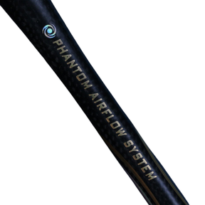 Ashaway Phantom Helix Badminton Racket - Black/Gold by Ashaway
