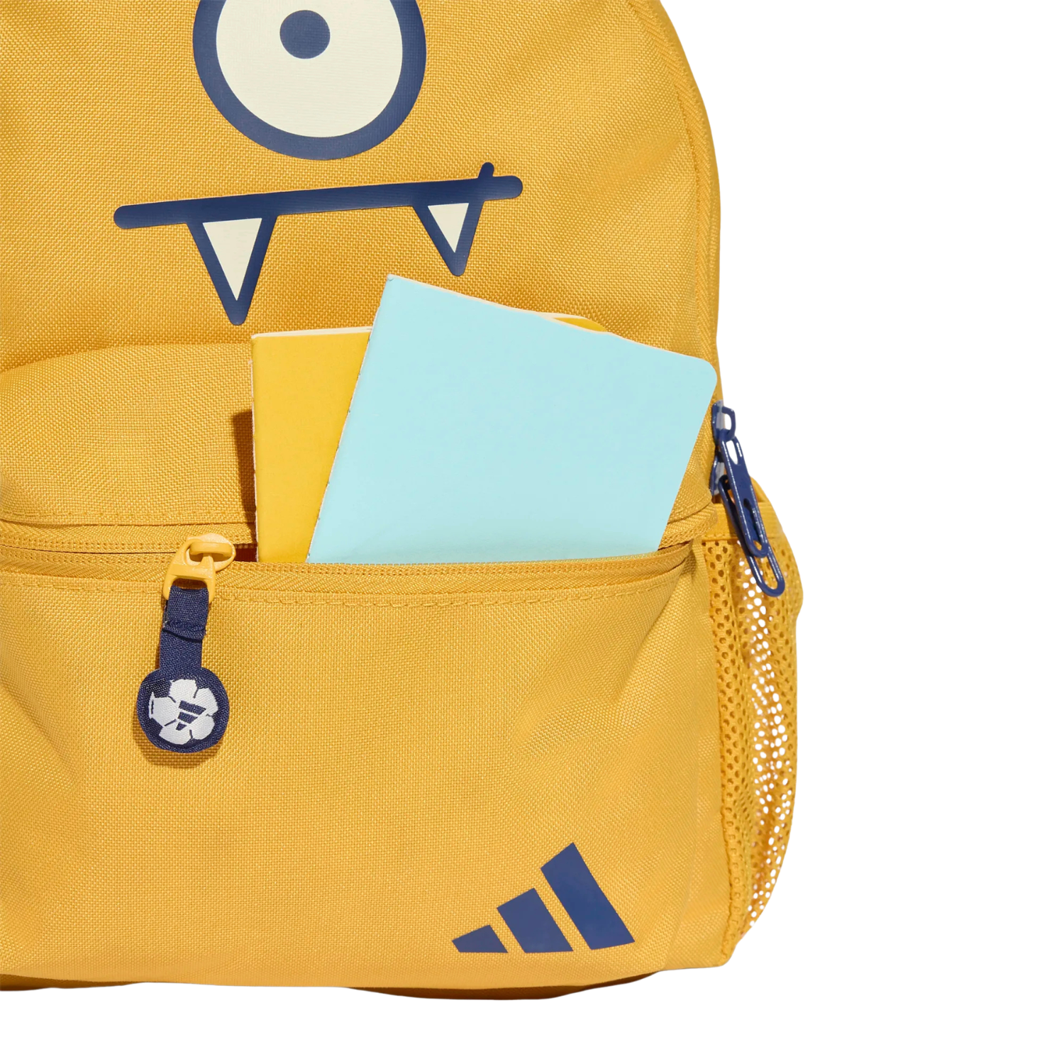 Adidas Little Kids Tiro_nster Backpack Small - Yellow/Dark Blue (KR4652) Backpack Adidas