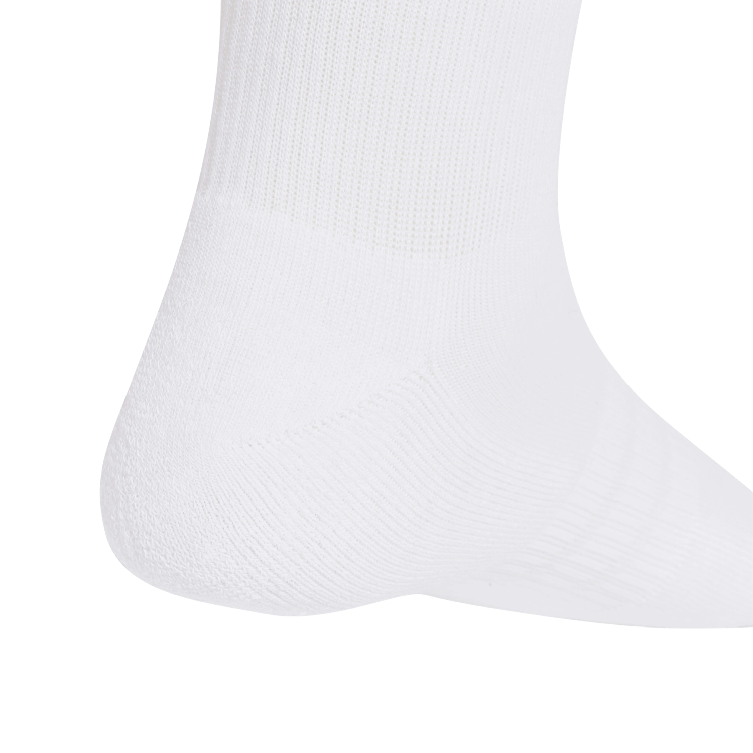Adidas Cushioned Sportswear Crew 3 Pack Socks Unisex - White KQ6760 by Adidas