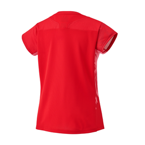 Yonex Women's Crew Neck Shirt 20858YX Tango Red by Yonex