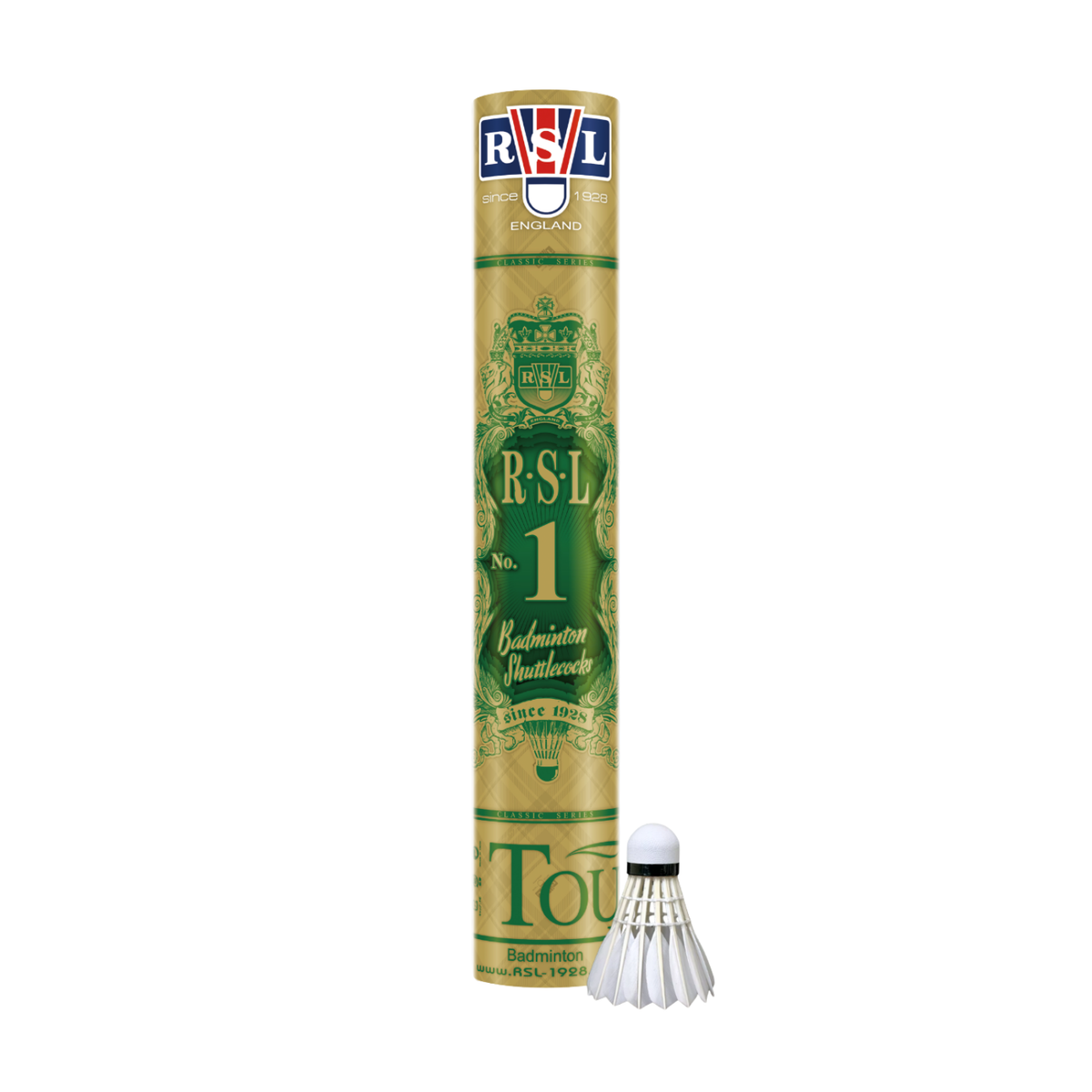 RSL Tourney No.1 Shuttlecock (BWF Certified) by RSL