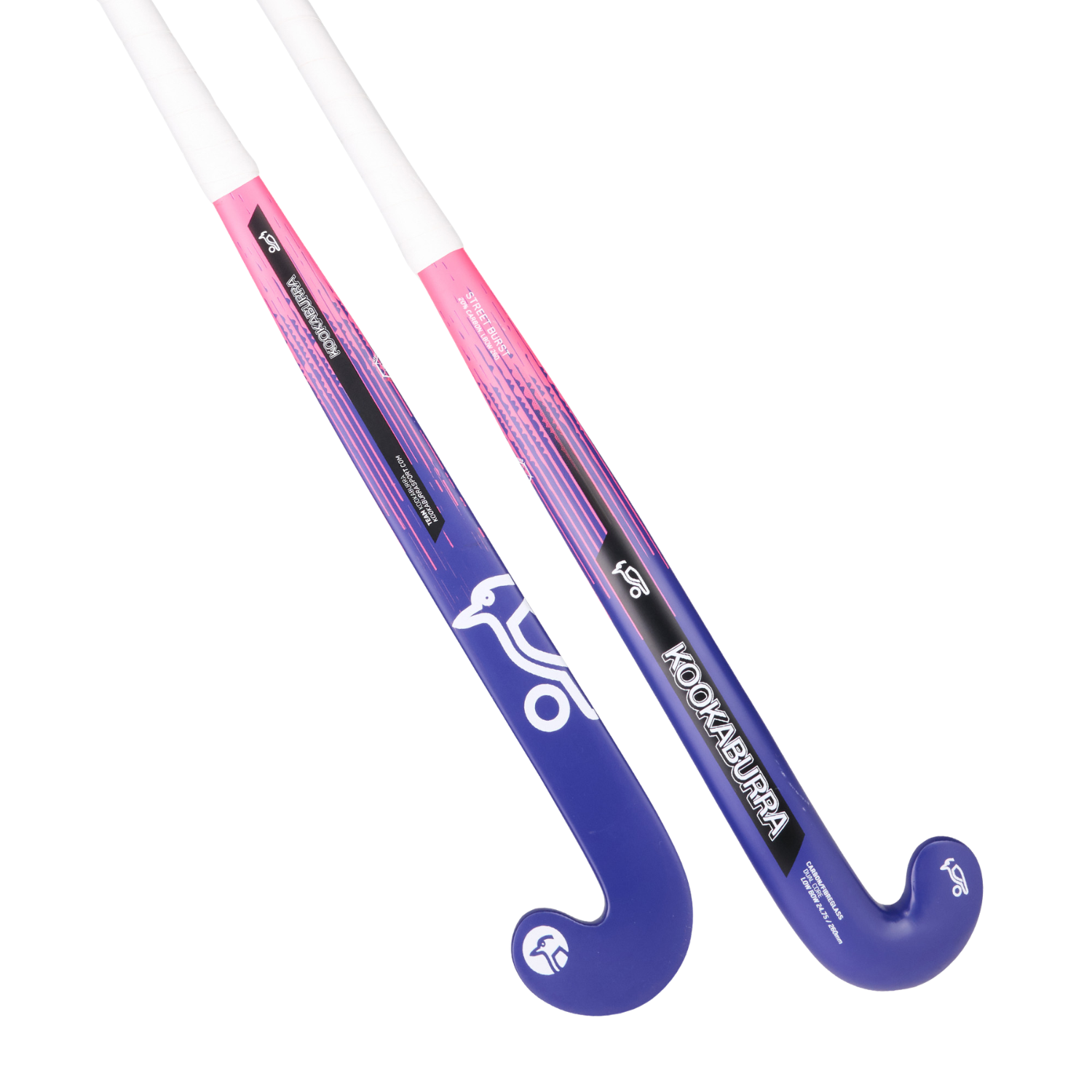 Kookaburra Burst Hockey Stick 6A2542 - Purple/Pink by Kookaburra