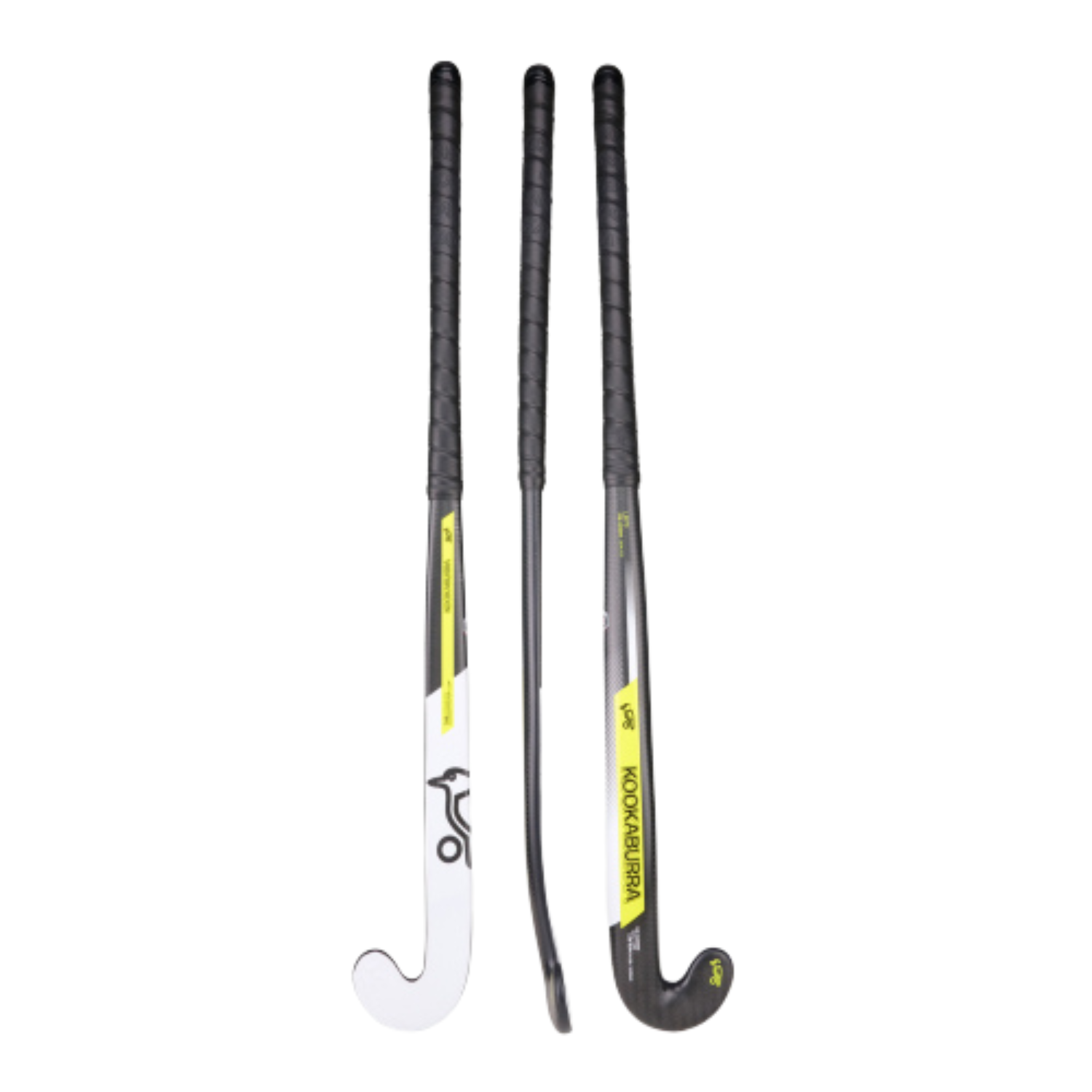 Kookaburra LB70 Hockey Stick 6A2527J - White/Yellow by Kookaburra