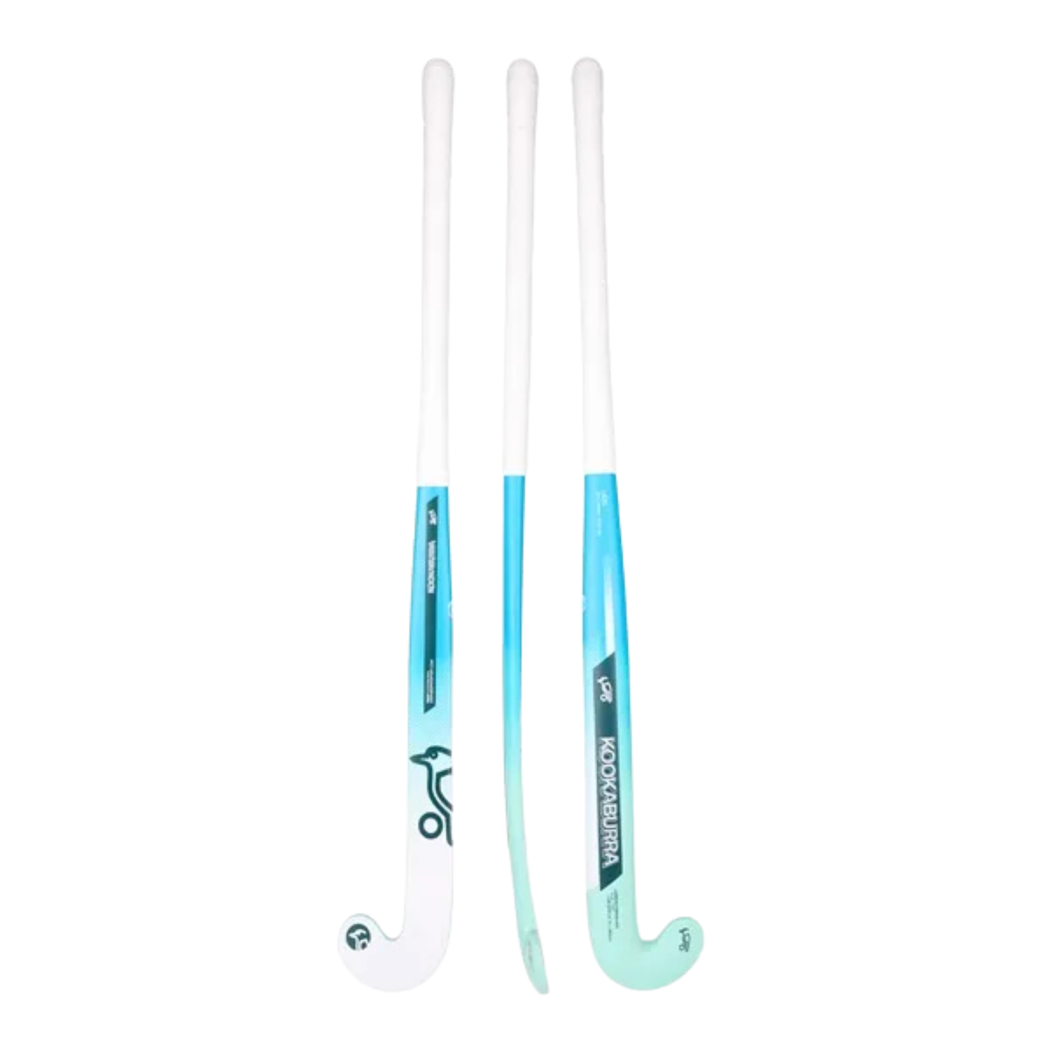 Kookaburra LB20 Hockey Stick 6A2532D - White/Aqua by Kookaburra