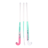 Kookaburra Twist Hockey Stick 6A2549 - Mint/Pink by Kookaburra