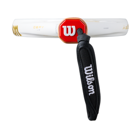 Wilson Defy LS V1 SE 2026 Padel Racket - White/Gold WR214611U by Wilson