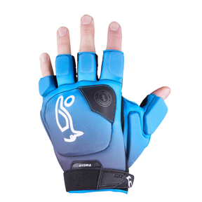 Kookaburra Hydra Left Hand Guards - Black/Blue by Kookaburra