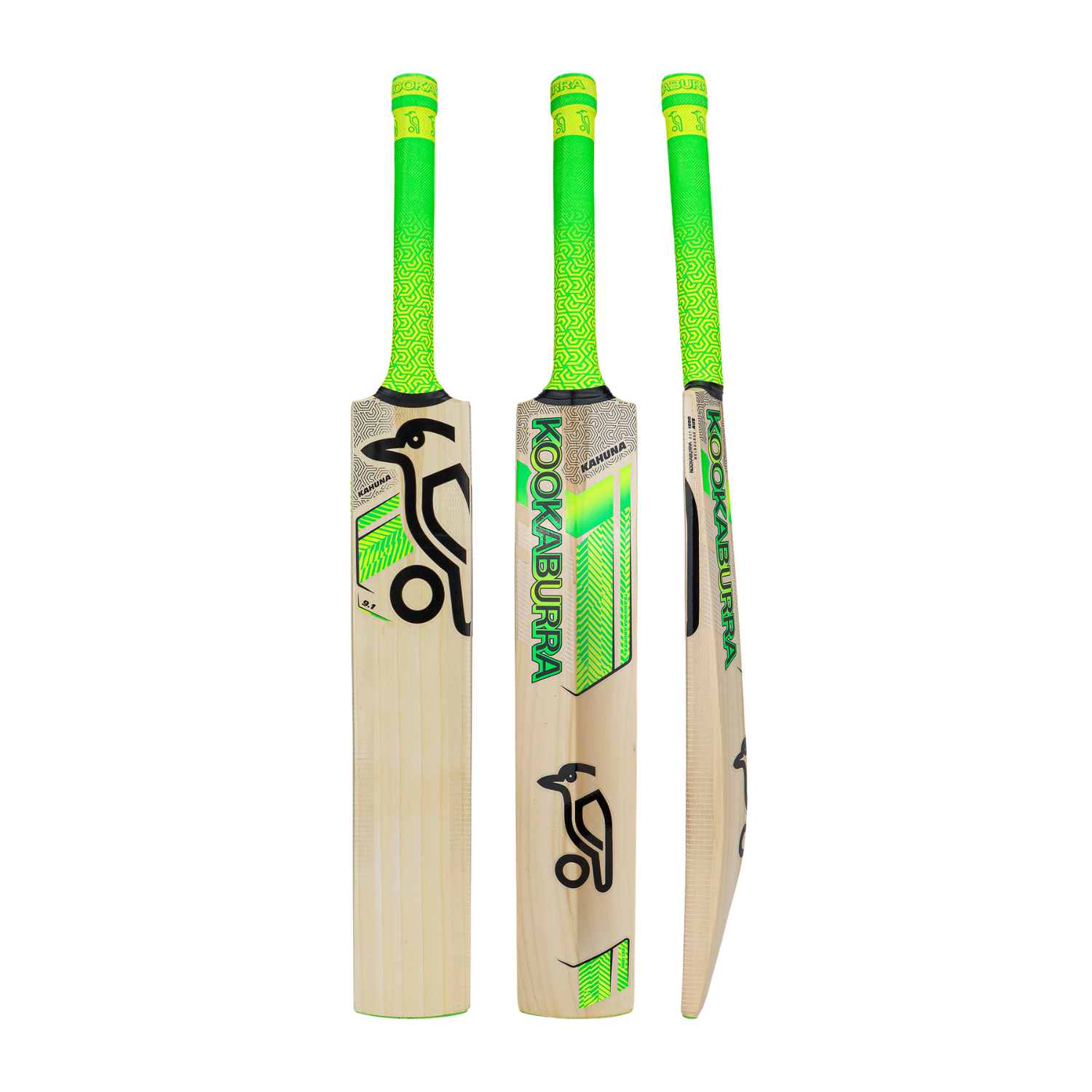 Kookaburra Kahuna 9.1 Junior Cricket Bat - Green (2B26135) Green Cricket Bats Kookaburra