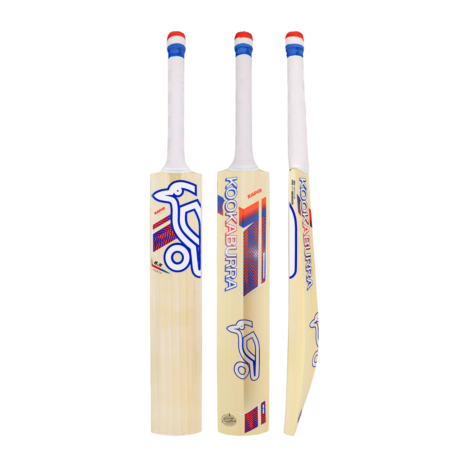 Kookaburra Rapid 6.5 Force Cricket Bat - Red/Blue by Kookaburra